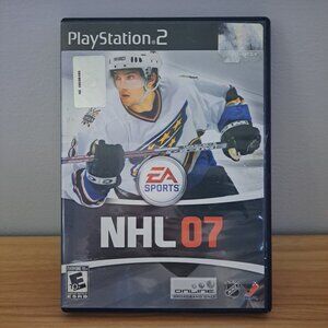 NHL 07 (Sony PlayStation 2, 2006) Untested